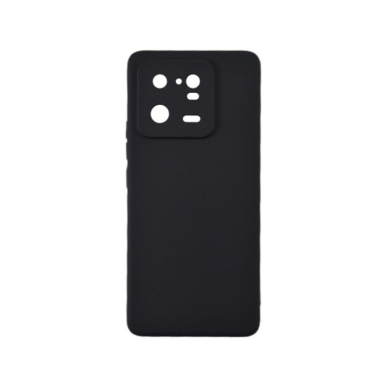 Silicone Case with Camera Shield for Xiaomi 13 Pro Black